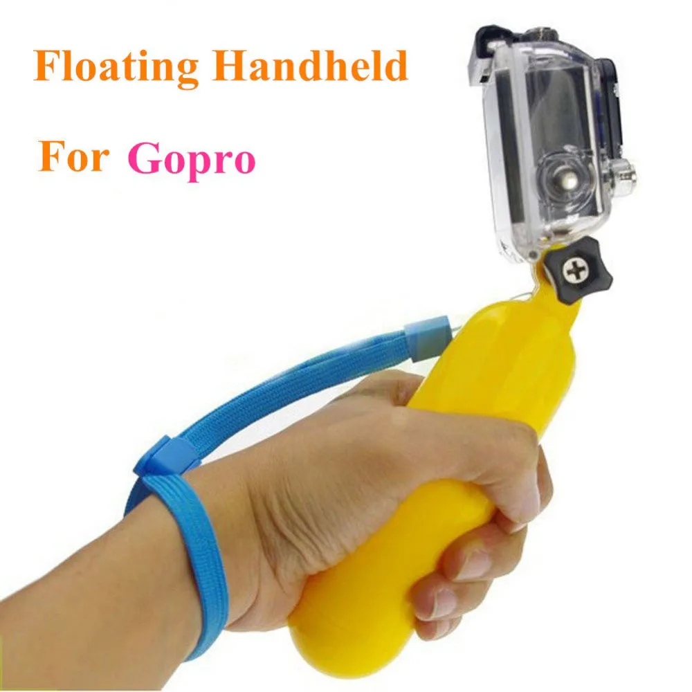 

Go pro mount Accessories Float Bobber Handheld Monopod For xiaomi yi gopro Hero 5 4 session 3 3+ 2 SJCAM SJ4000 SJ5000 sj6000