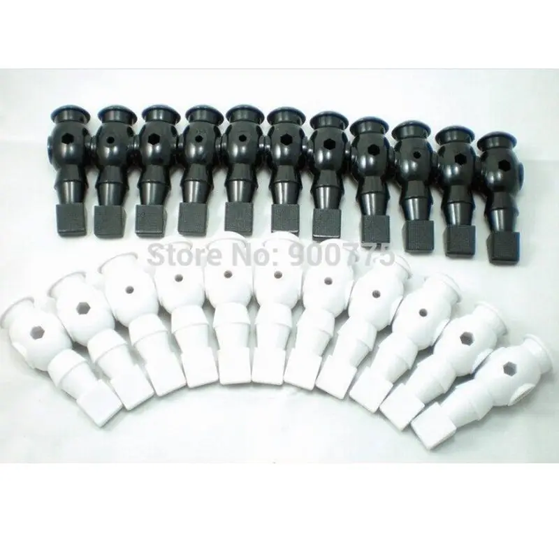 

5/8" rod Soccer table Tournament Player Table football 11 PCS Replacement Foosball Men Player ABS Material