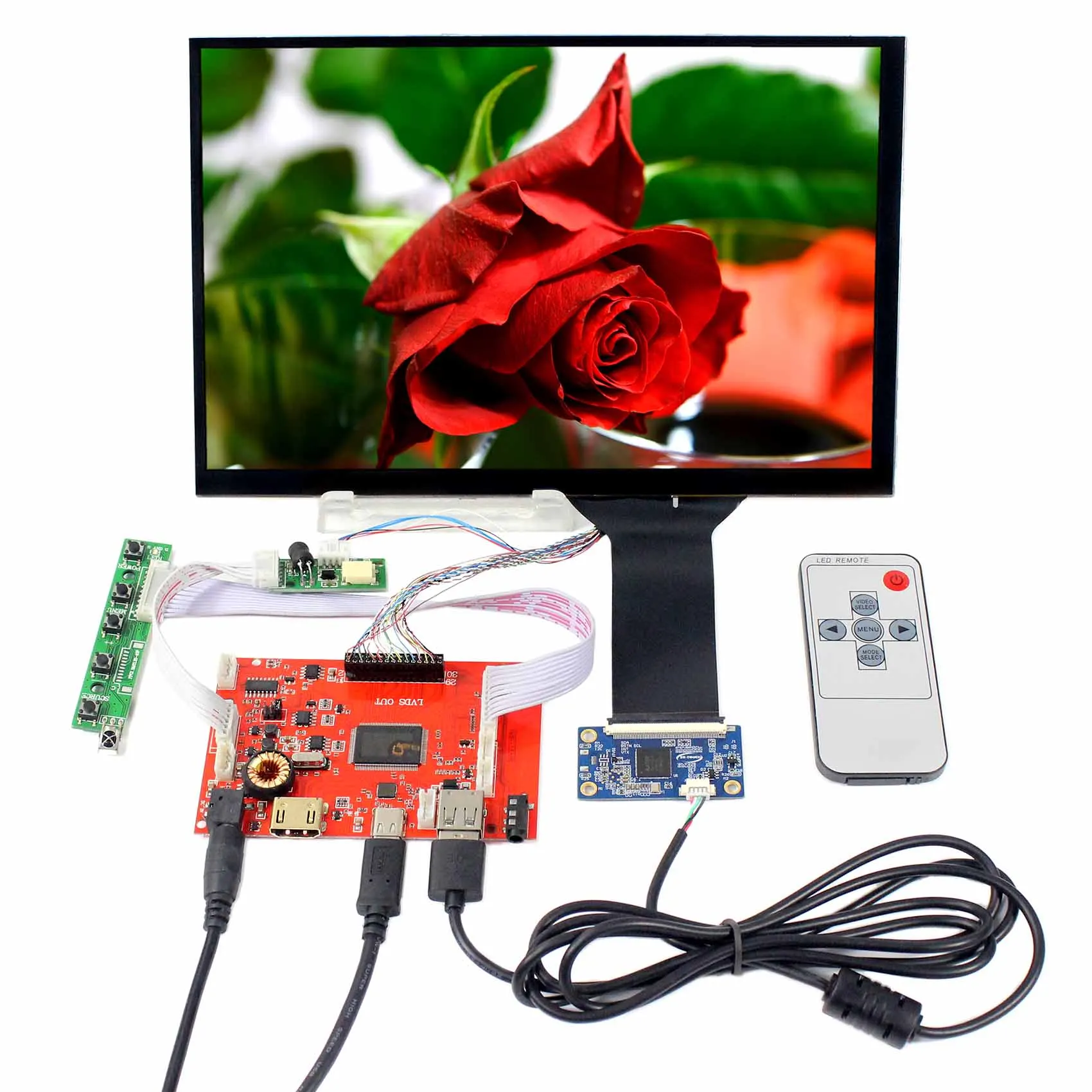 

10.1" B101UAN02.1 10.1 inch 1920X1200 LCD With Capacitive Touch Panel and HDMI TYPE-C LCD Board control kit