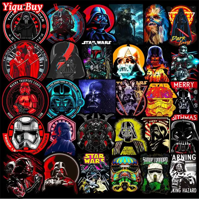 50 個クールスター Warse ステッカー漫画アニメ車の自転車オートバイ電話 Skateboard スーツケースギターステッカー ステッカー Aliexpress