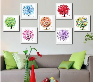 

Diamond Embroidery Four Seasons Trees Picture 5d Diy Painting Needlework Cross Stitch Home Decor Gift