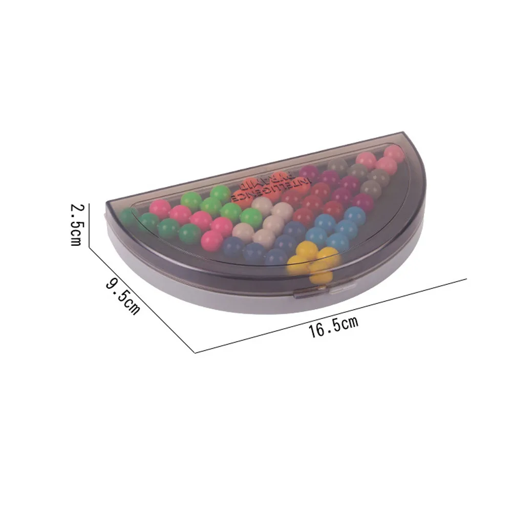 3d металлическая модель головоломка детские развивающие игрушки Интересные Магия IQ Пирамида бусы головоломка логика ум образовательная игра игрушка oyuncak
