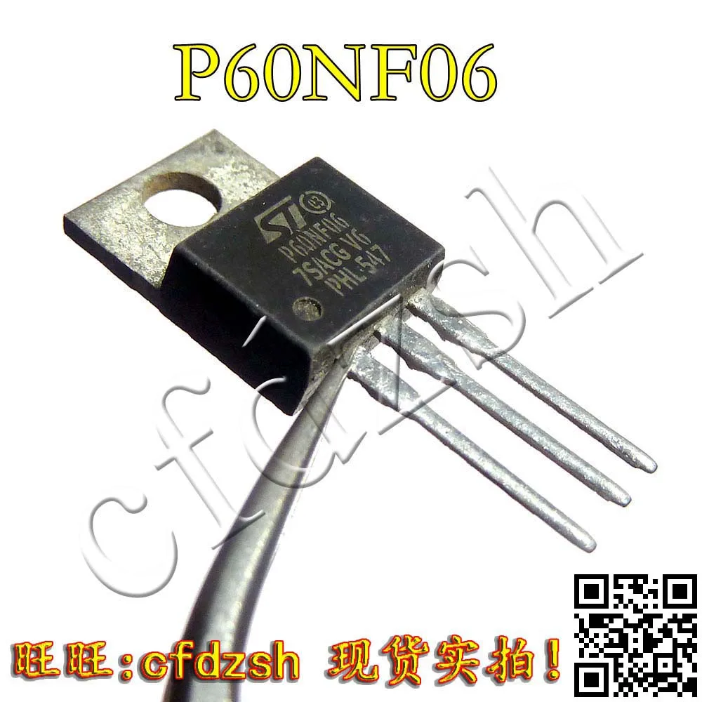 5PCS STP60NF06 P60NF06 60N06 60NF06 FET original|fet n| - AliExpress