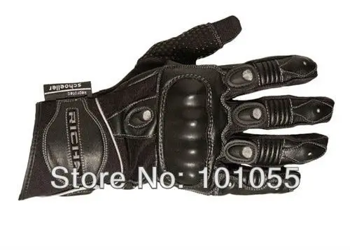 Richa Magma Leather Motorcycle Vented Summer Gloves Black Etc Sale Offer 