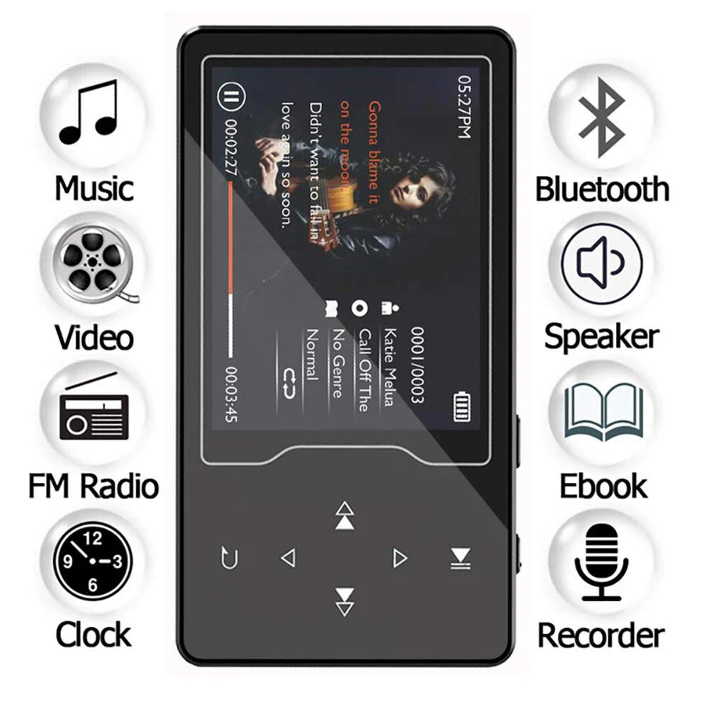 mp3 player with speaker and display