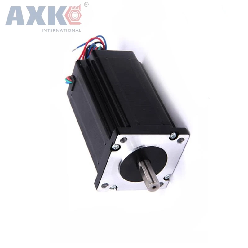 

AXK High torque 86 Stepper Motor 2 PHASE 4-lead Nema34 motor 86BYGH5401 159MM 6.0A 12.00N.M LOW NOISE motor for CNC XYZ