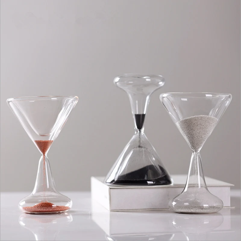 Креативные стеклянные Песочные часы 1 минута декоративные предметы домашнего обихода характеристики художественные подарки Ampulheta