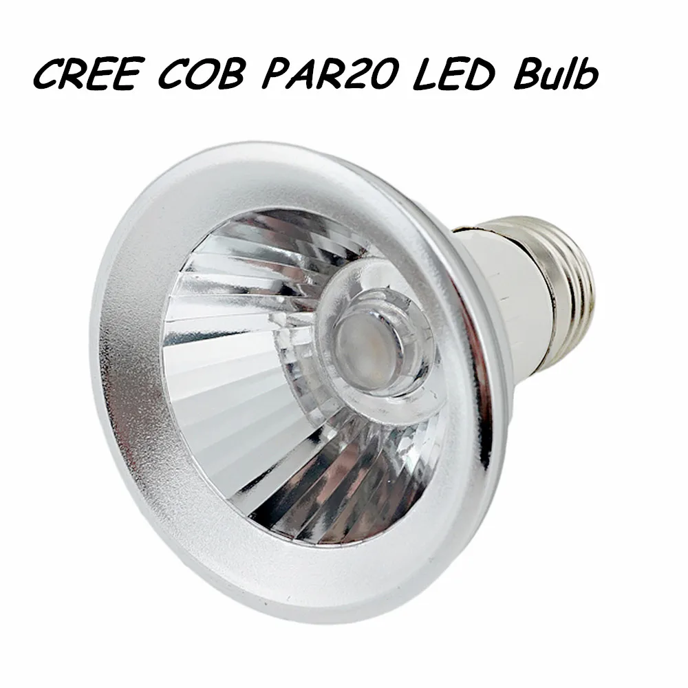 

R63 Lamp Shape LED Light Bulbs 7W PAR20 Spotlight Medium Screw Base E26/E27 Reflector Light Cree COB Spot Light