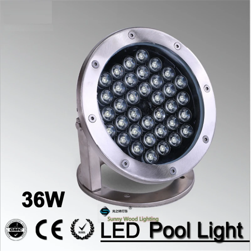 IP68 LED fuente de luz 36 Wpool luz IP68 bajo el agua, luz. piscina de luz para piscina 36 w 24 V AC LPL-A-36W-24VAC