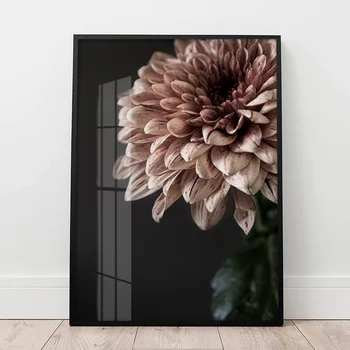 

Classic Canvas Painting Flowers Wall Art Posters and Prints Texture Picture for Living Room Wall Decoration Home Decor