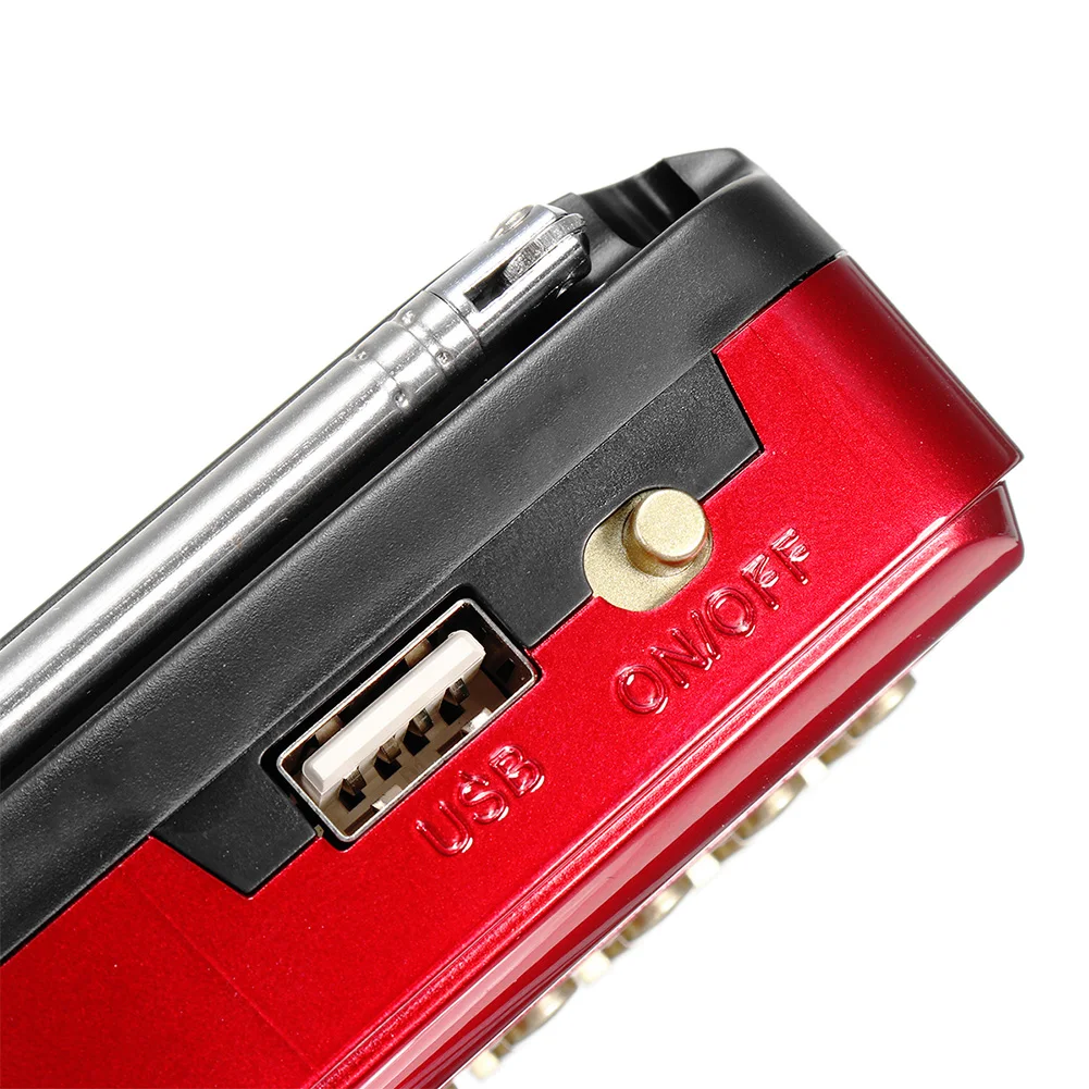 Радио Ручной портативный динамик usb зарядка мини FM цифровой многофункциональный диктофон музыкальный плеер Вставка карты