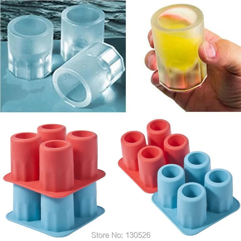 Ice Cup Mold SIlicone Mold Bar Party Drink Ice Tray Cool Shape Ice Cube