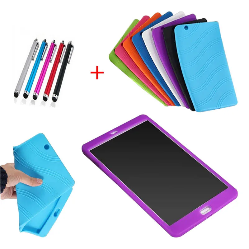 

Soft Silicone Tablet PC Case For Huawei Mediapad M3 BTV-W09 BTV-DL09 Protective Cover Colorful Back Shell