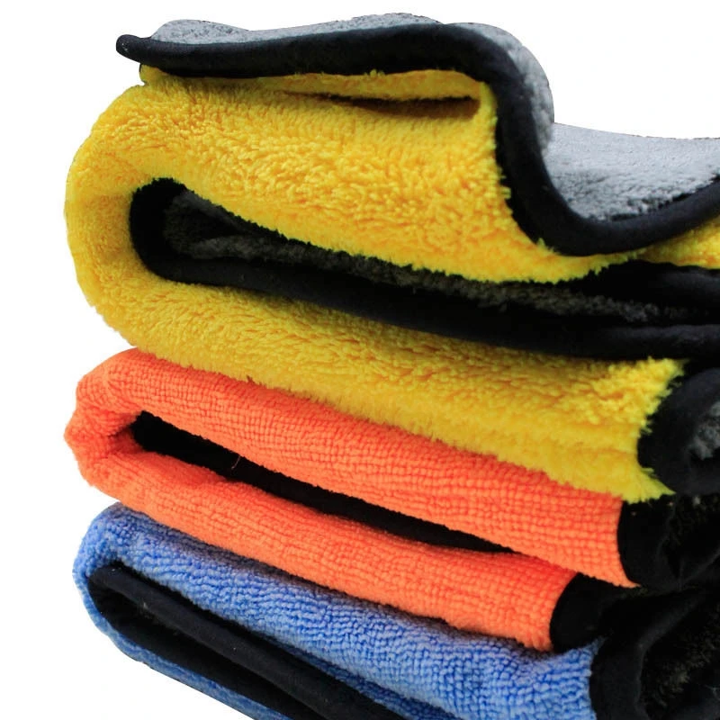 

Auto Care 1pc 800gsm 45cmx38cm Super Thick Plush Microfiber Car Cleaning Cloth Car Care Microfibre Wax Polishing Detailing Towel