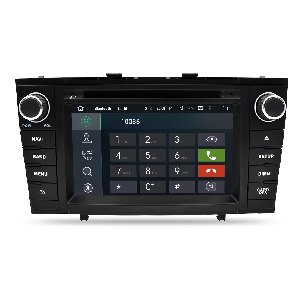 Продажа Octa Core Android 9,0 автомобиля Радио DVD font b gps b font навигации мультимедийный проигрыватель для Toyota Avensis T27 2009 2015 Авто аудио стерео головное устройство