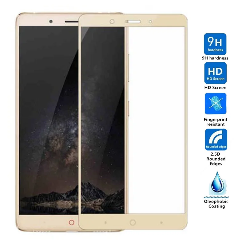 

Full Cover Tempered Glass For ZTE Blade V8 A2 Plus Film For ZTE Nubia Z11 mini Z11 Max minis Screen Protector Protective Film