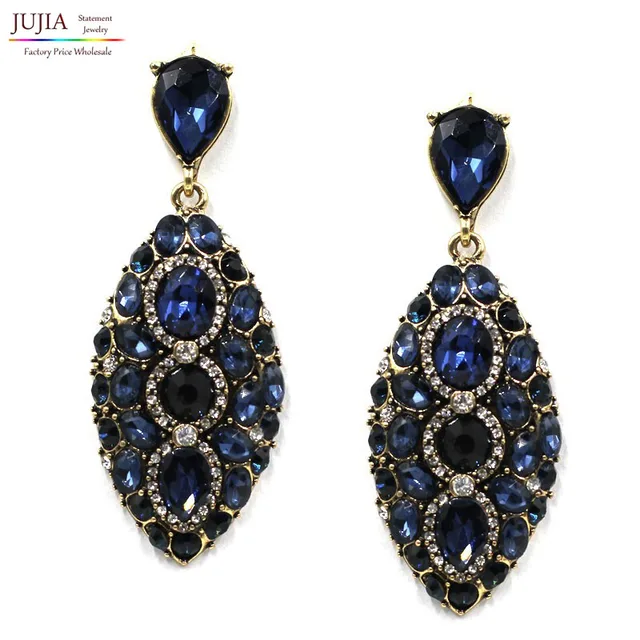Good Quality Earring New 3 Colors Whole Fashion Jewelry Women Good Quality Earring New 3 Colors Whole Fashion Jewelry Women Crystal Vintage Statement Bib Stud Earrings