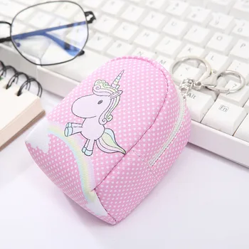 

my little pony Creative cute mini bag keychain cute fashion pu storage coin purse cartoon card bag coin bag