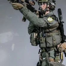 Плотина DAMTOYS 78044A/B 1/6 США FBI SWAT Коллекция фигурка для фанатов подарок на праздник