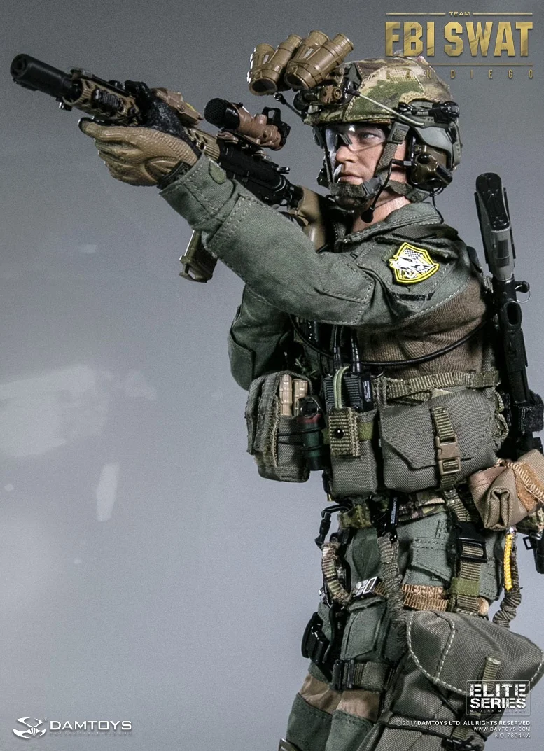

DAM DAMTOYS 78044A/B 1/6 USA FBI SWAT Collection Action Figure for Fans Holiday Gift