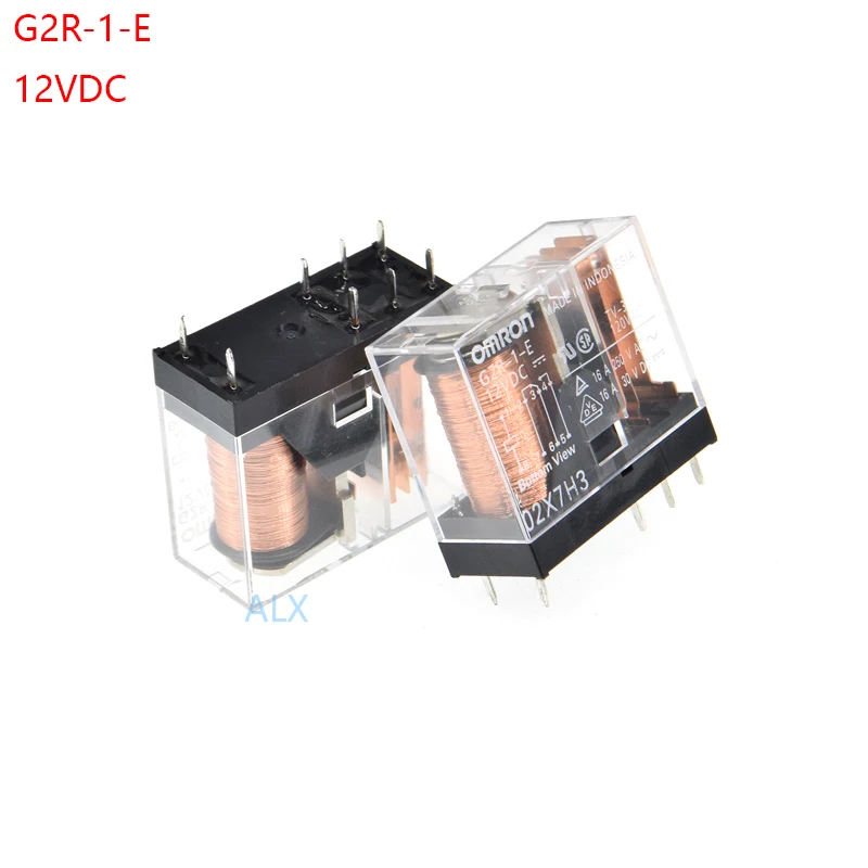 2PCS G2R 1 E 12VDC POWER relay 12VDC 16A 250VAC 8pin G2R G2R 1 E DC 12V ...