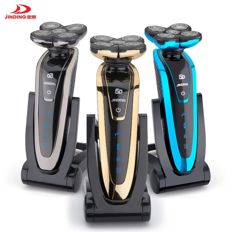

Electric Razor With 5D Floating Head Professional Male Shaving Machinef Rechargeable Electric Shaver Waterproo Beard Trimmer
