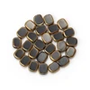 Meiballs-perles carrées en verre de cristal, 28 pièces/lot, perles d'espacement amples, accessoires de bijouterie, bricolage, pour collier, perles, bricolage EY6183 ► Photo 2/6