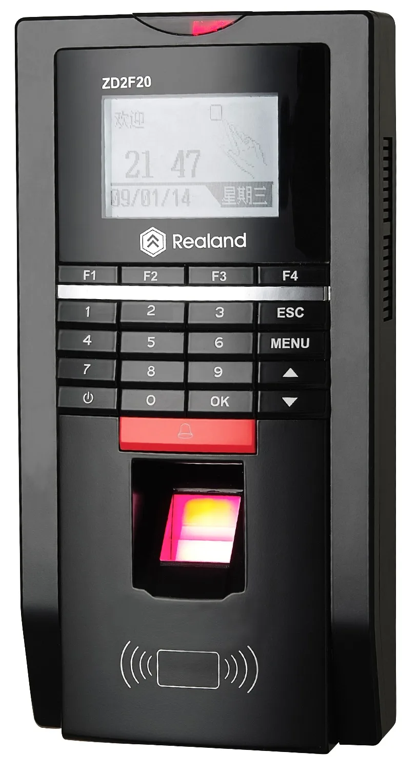 

Free Shipping F20 Fingerprint Access Control Time Attendance System