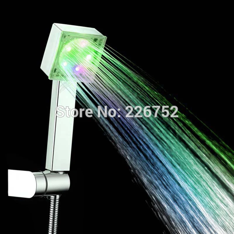 New Arrival Handheld Multicolor LED Romantic Light Water Bath Home