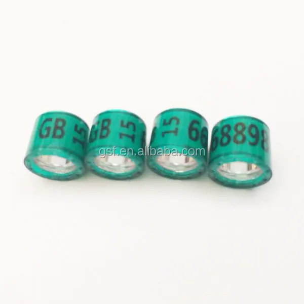 

free shipping 2014 hot sell custom pigeon bands with your name,your phone number ,pigeon ring