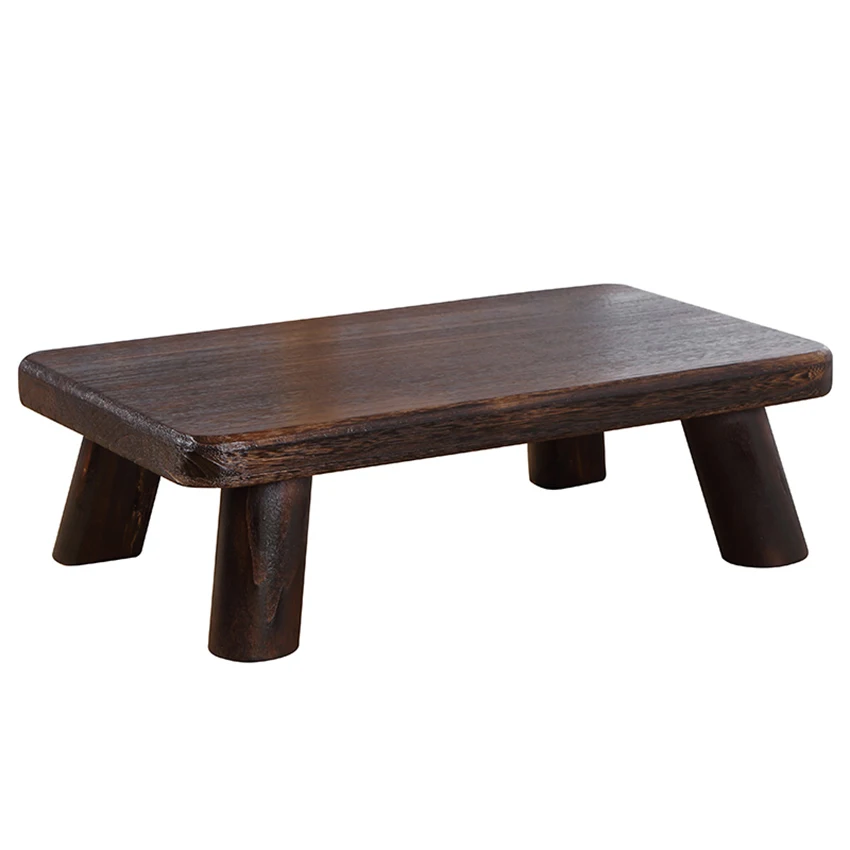 Oriental Antique Furniture Design Japanese Tea Dinning Table S/M/L Size Living Room Wooden Coffee Low Table Natrual Solid Wood Oriental Antique Furniture Design Japanese Tea Dinning Table S/M/L Size Living Room Wooden Coffee Low Table Natrual Solid Wood