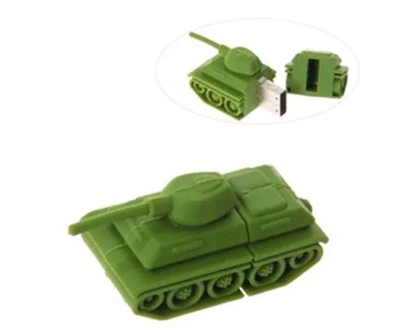 JASTER Cartoon Tanks Modelle USB-Flash Battle City Geschenk Cartoon/ 4 GB/8 GB/16 GB/64 GB/32 GB Großhandel Tank-Stick_voghion.com