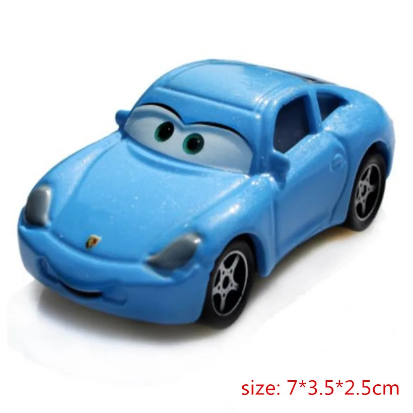 Cars Disney Pixar Cars 3 McQueen Racing Family 1:55 Metal Alloy Diecast Toy Car For Kids - Цвет: 1
