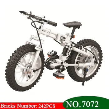 

Winner 7072 WeiLe Technology Technic folding bicycles Building Blocks Set Bricks Classic Model Kids Toys For Children Gift
