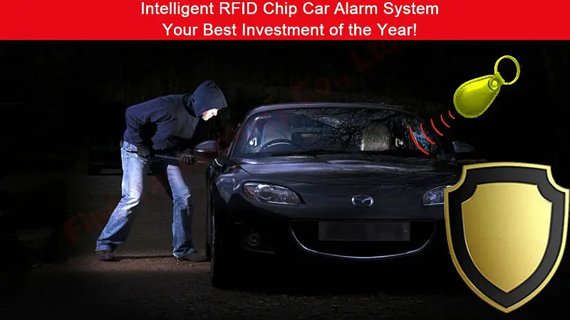 Секретный переключатель пассивный стартер Kill Immobilizer 125 кГц Частота RFID односторонняя Автомобильная Противоугонная Сигнализация Противоугонная система