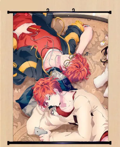 

Game Mystic Messenger 707&Unknown Schnee Home Decor Poster Wall Scroll Painting