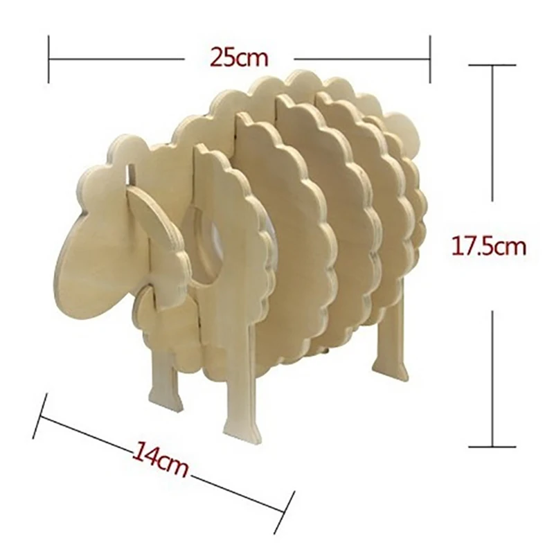 Diy E27 Lovely Wooden Sheep Desk Light Robot Table Lamps Kids Nightlight Home Decoration Crafts Christmas Amazing Fancy Toy Gift Desk Light Robot Tabletable Light Lamp Aliexpress