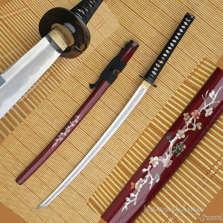 Grade A Japanese Sword Katana 1095 High Carbon Steel Clay Tempered