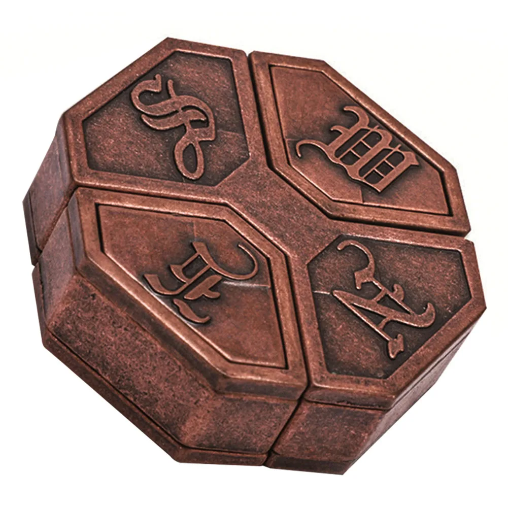 

Gift Box Lock IQ EQ Training Educational Toy Intelligence Funny Adult Vintage Metal Brain Teaser Children Magic Game Mind School