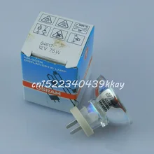 OSRAM 64617 12V75W стоматологические лампы, 12 В 75 Вт галогенные лампы, эндоскопа светоотверждаемым, acubite Coltene Demetron фирма G5.3-4.8