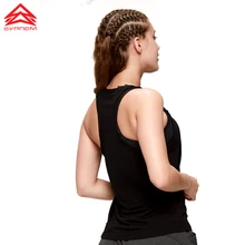 SYPREM женский жилет для бега эластичный легкий тренировочный спортивный топ высокие эластичные танки для пилатеса брендовый высококачественный спортивный жилет, BX80134