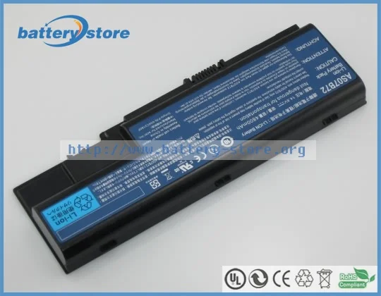 Новые оригинальные аккумуляторы для ноутбуков AS07B52 G620 Aspire 7535 7735Z 5710Z Extensa 7230 E520
