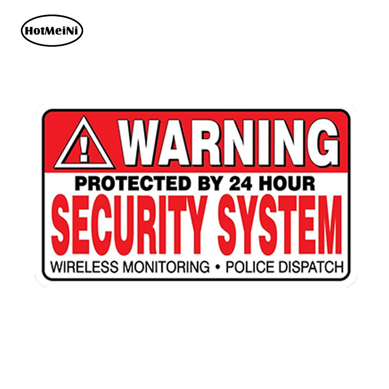 Car Window Sticker // Sign Protected by Peugeot GPS Tracker Device Security