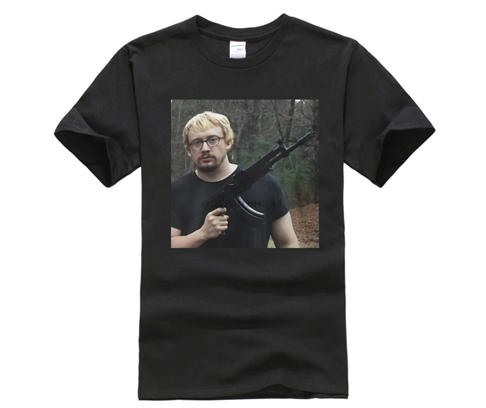 

RARE Sam Hyde Shooter Nero degli uomini di T SHIRT S 5XL