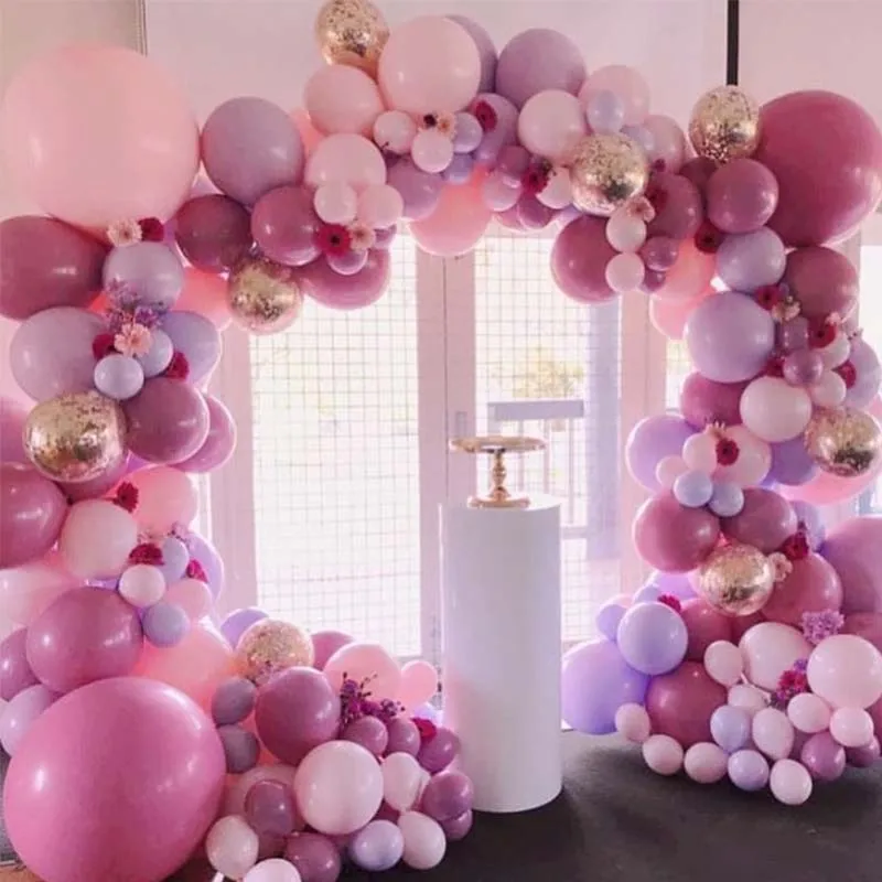 100pcs 50pcs Balloons 10inch Deco Baptism Birth Favors Baby Boy