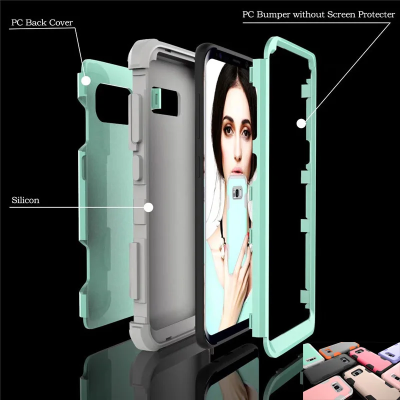 8 colors Business Case for Samsung Galaxy note 8 S8 Heavy Duty Armor Shockproof Stand phon Case Cover for Samsung S8 plus cover 8 colors Business Case for Samsung Galaxy note 8 S8 Heavy Duty Armor Shockproof Stand phon Case Cover for Samsung S8 plus cover