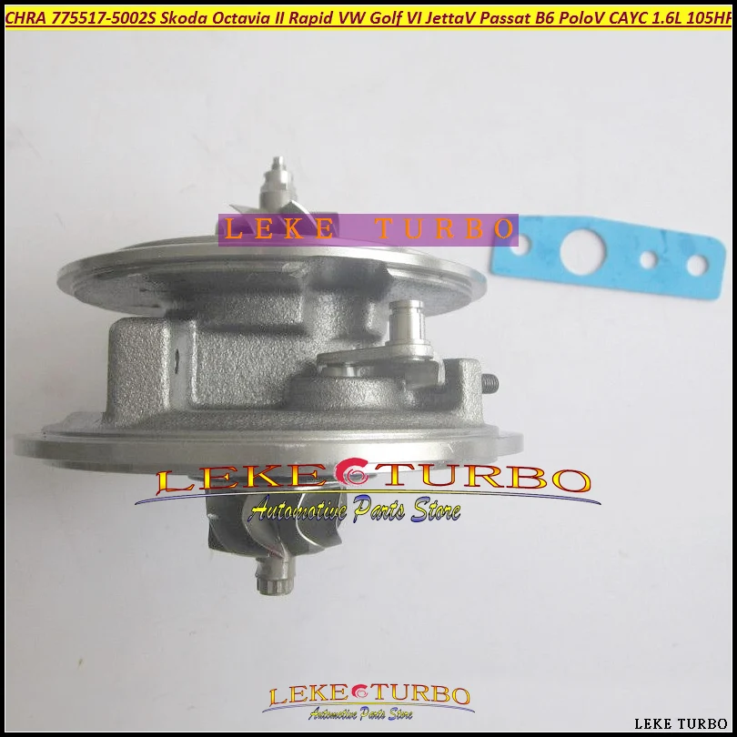 Turbo Cartridge CHRA 775517 775517-5002S 775517-5001S For Skoda Octavia II Rapid VW Golf VI Jetta V Passat B6 Polo V TDI  (4)