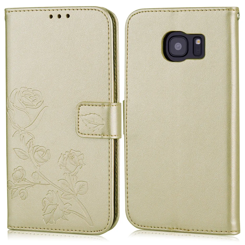 MOUSEMI 360 Phone Cases For Samsung Galaxy S8 Plus S6 S7 Edge Girls Rose Flip Wallet Covers For Samsung S9 Case Leather, S8 Case (2)