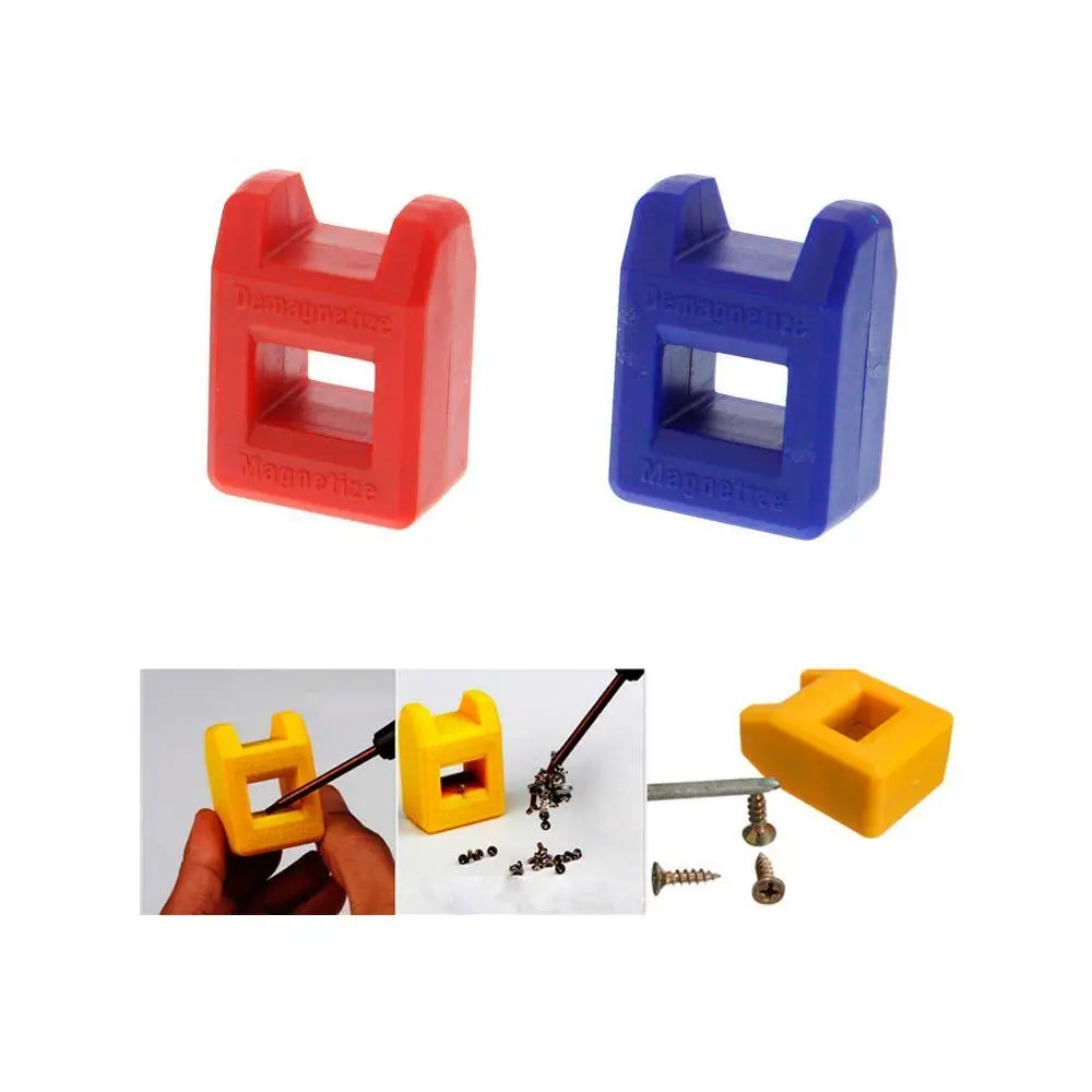 

2 in 1 Fast Screwdriver Magnetizer Mini Magnetizer Demagnetizer Tool Screwdriver Stainless Steel High Quality Magnetizer