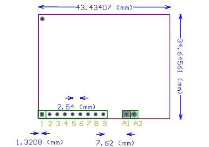 AGV 134,2 кГц ISO11784/85 FDX-B EMID идентификатор бирки для животных Moulde UART 3,3 5 V